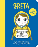 Greta Sklootstrak’s biography series, My First Little People, Big Dreams Series (Various Titles) by Books, is a remarkable account of her BIG DREAMS for a better future on climate change. This inspiring tale showcases how even Little People can make a significant impact.