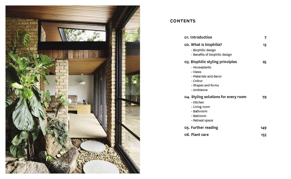 Nature Style page spread showing natural materials and decor