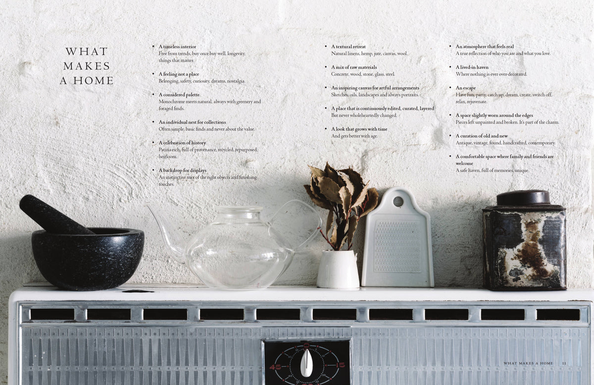 A kitchen with a Curate by Lynda Gardener & Ali Heath microwave oven and other modern items on top of it.