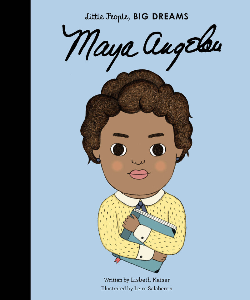 The cover of Maya Angelou's Little People, Big Dreams Series (Various Titles) by Books.
