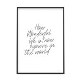 How WONDERFUL LIFE Art Prints is now in the world of prints.