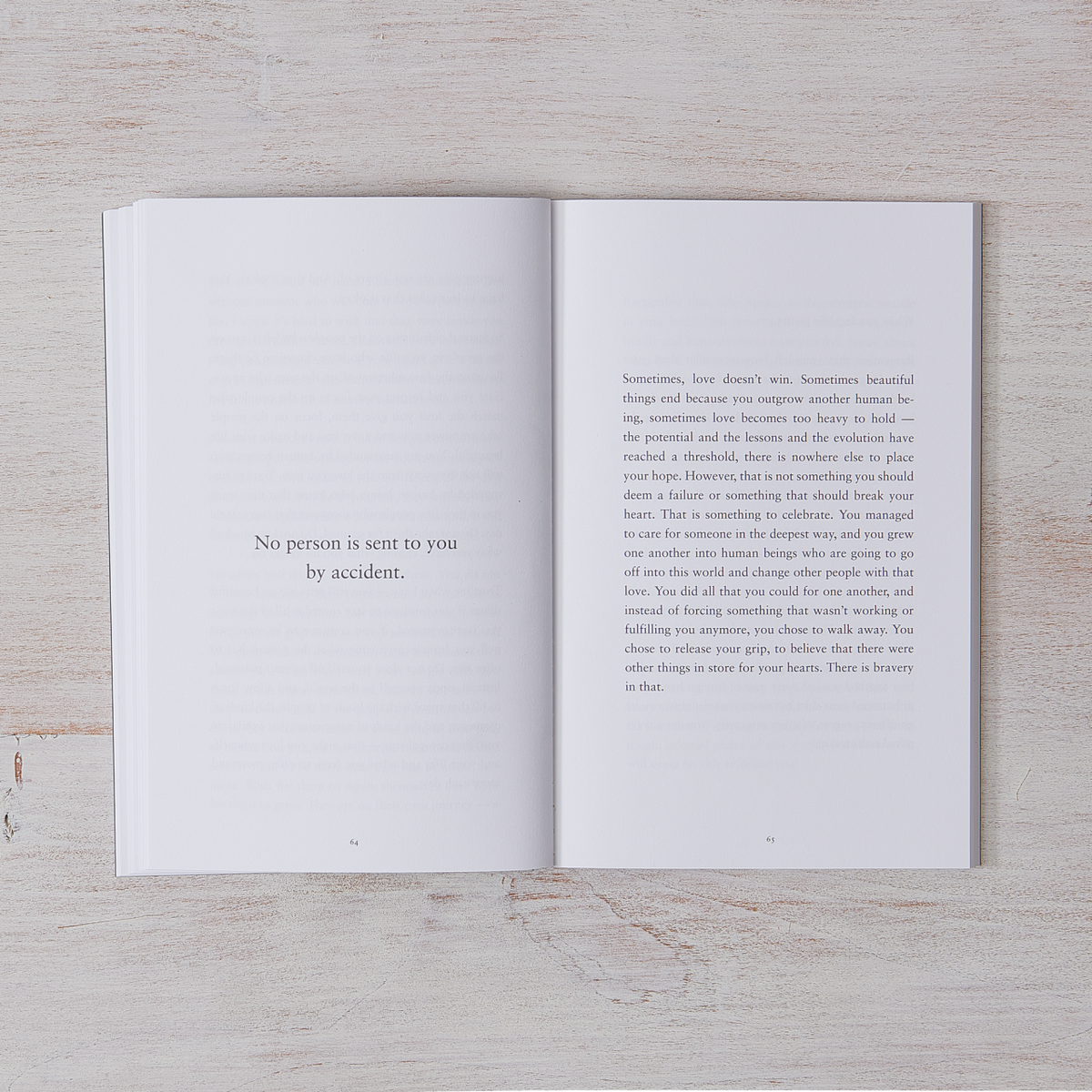 Reflective passage from A Gentle Reminder by Bianca Sparacino