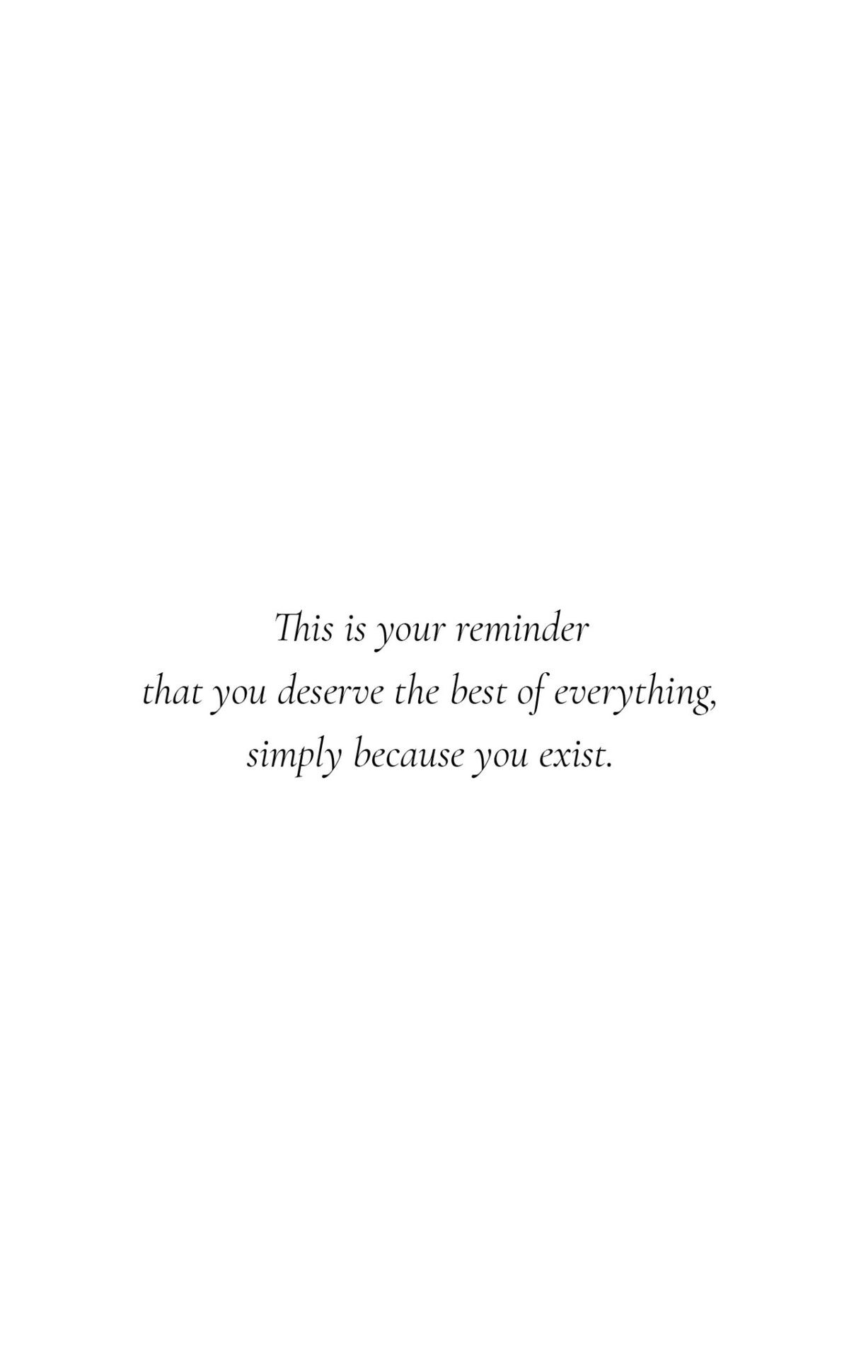 Passage from All That You Deserve by Jacqueline Whitney