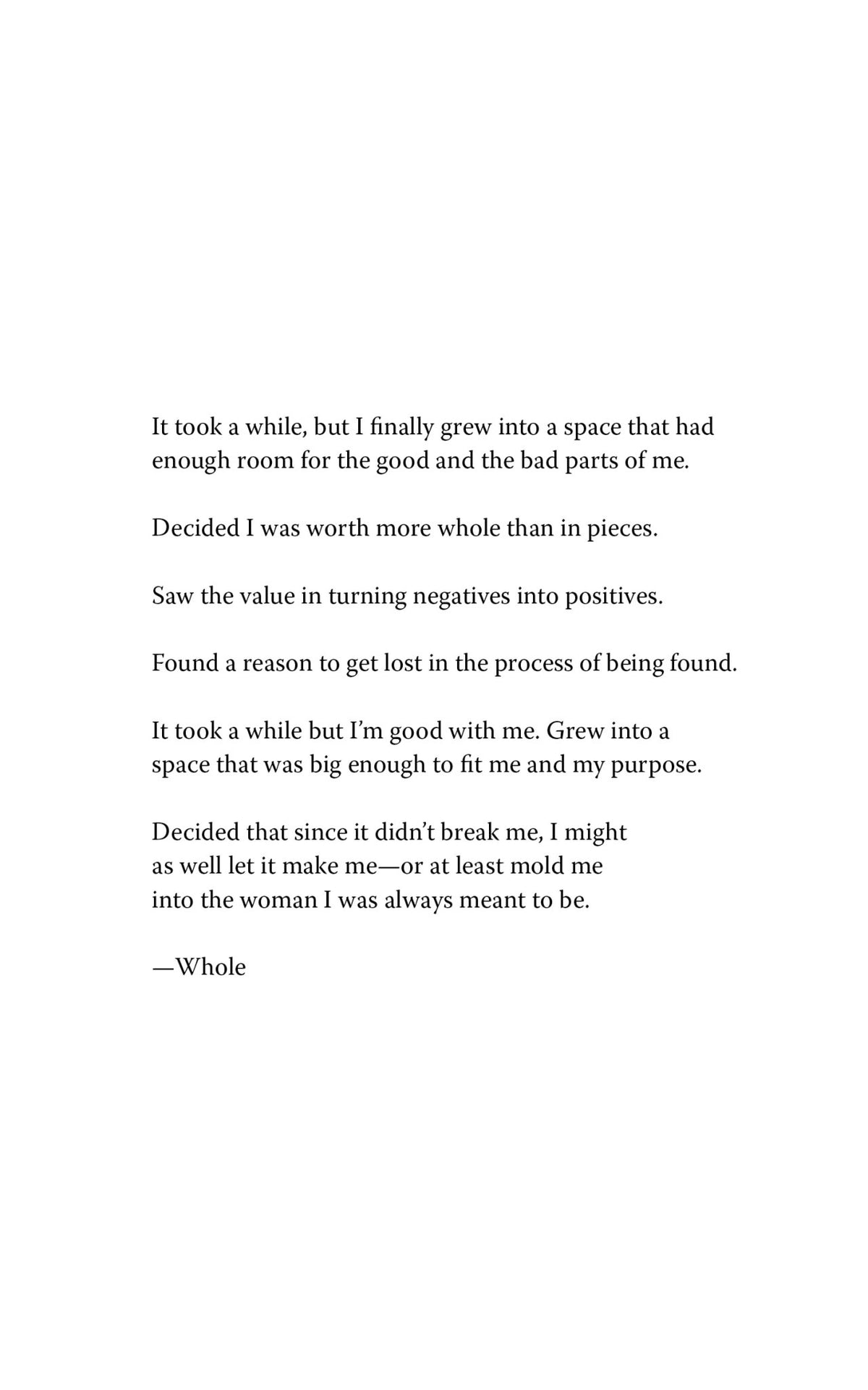 All The Right Pieces | Nakeia Homer