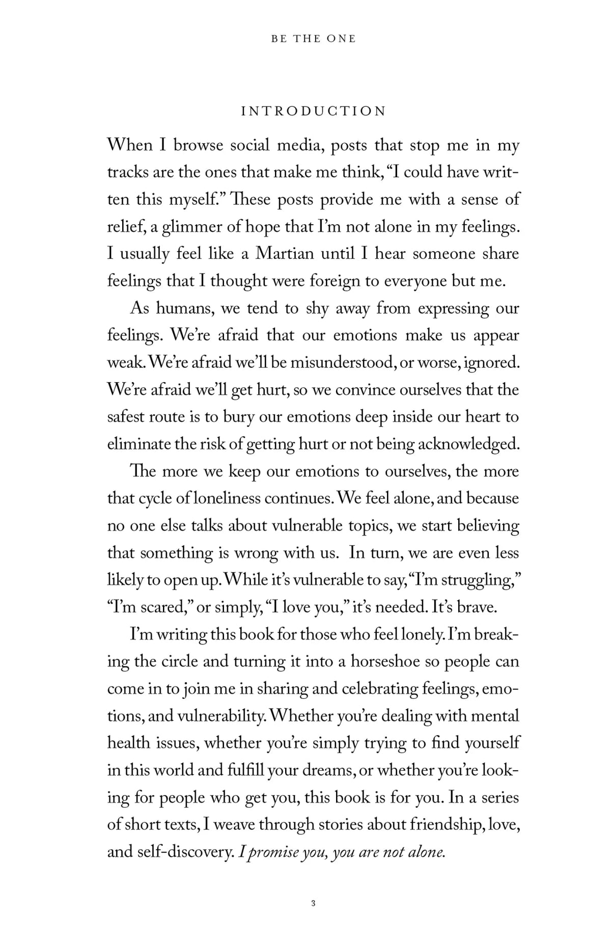 Be the One — Eileen Lamb