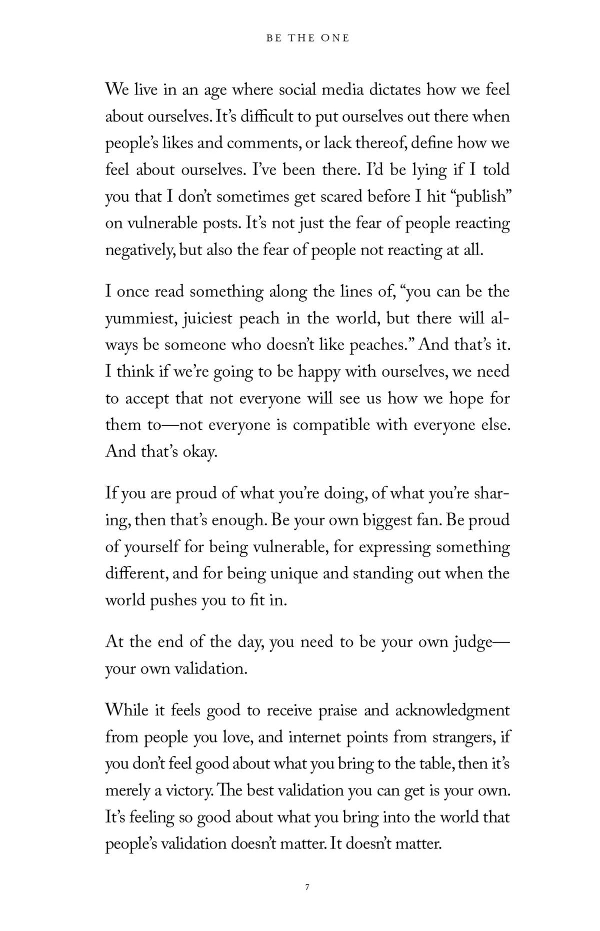 Be the One — Eileen Lamb