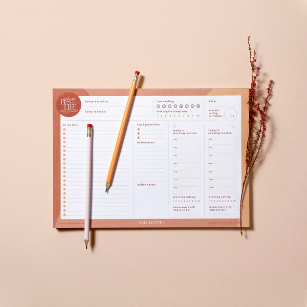 Best Life Daily Planner Notepad