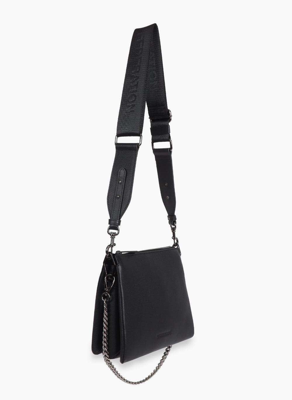 All saints zep leather box bag hot sale