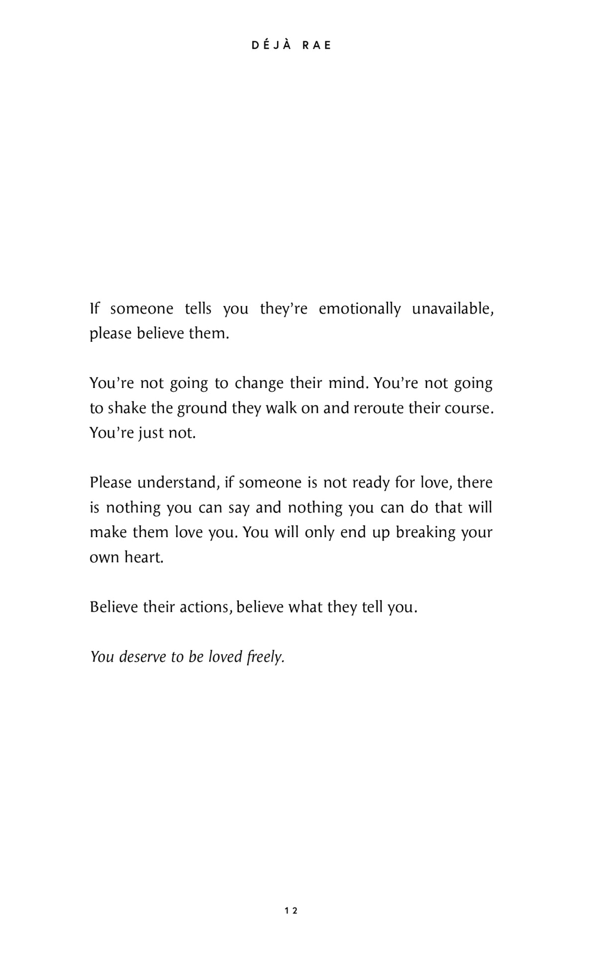 An artistic black and white image of "Come Home to Yourself | Déjà Rae" by Thought Catalog, portraying the themes of solitude and relationships.
