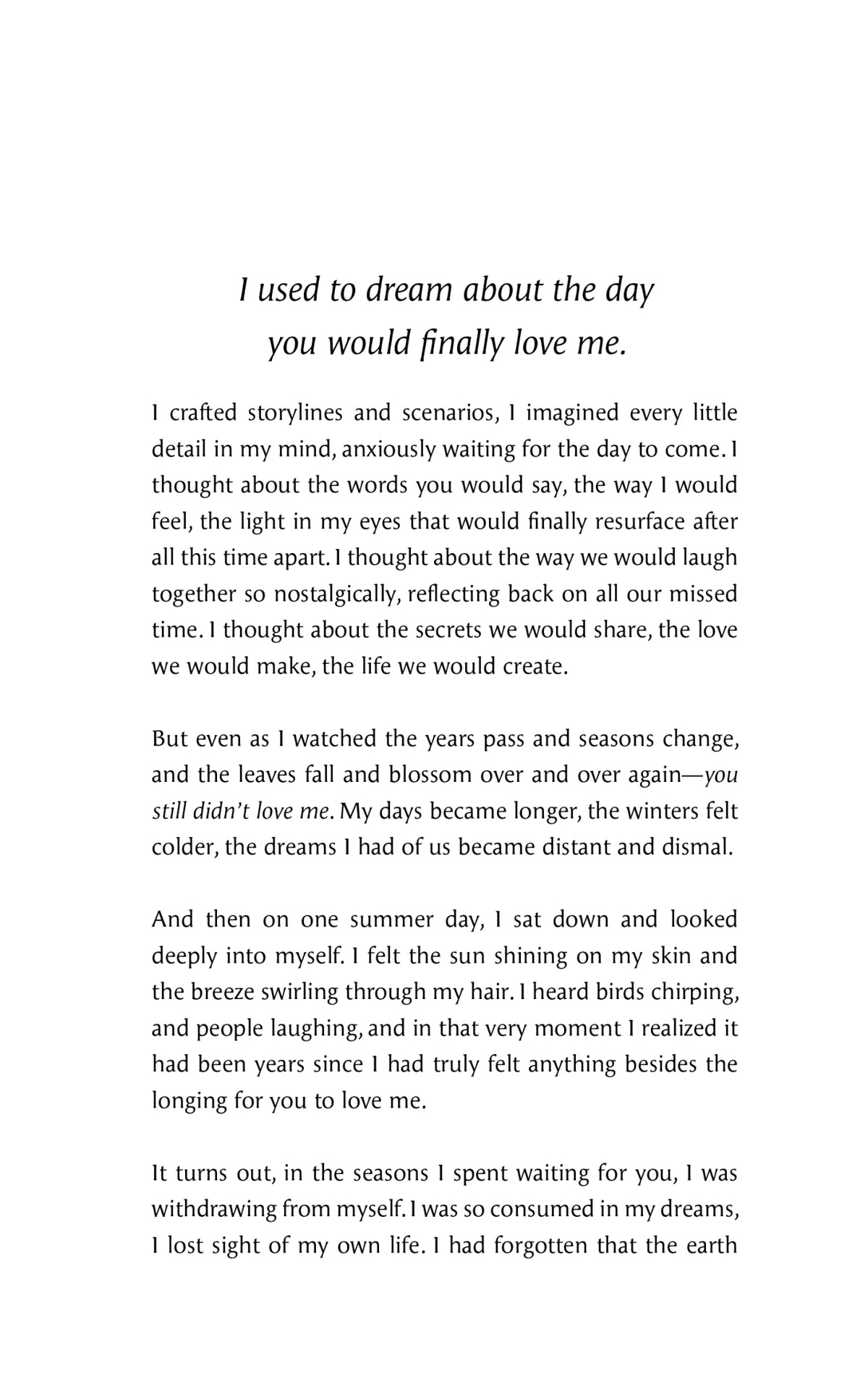 A black and white photo of a girl with a white background capturing solitude, brought to you by Thought Catalog's Come Home to Yourself | Déjà Rae.