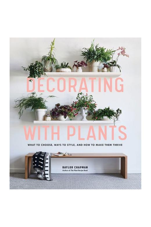 A DECORATING WITH PLANTS book showcasing the art of decorating with houseplants.