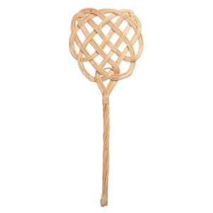 A Flux Home CARPET BEATER RATTAN with a knot on it.