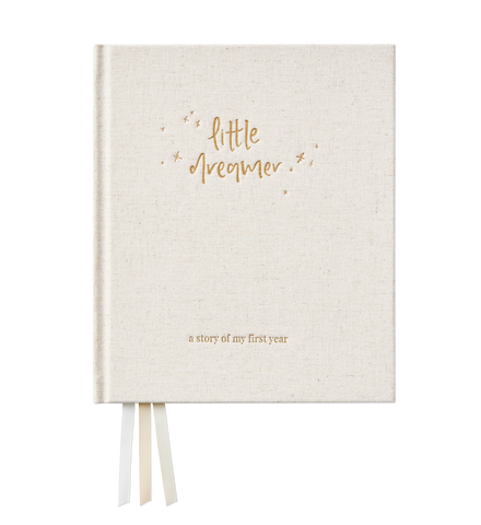 Little Dreamer - a story of the Emma Kate Co Baby Journal, perfect for your nursery or baby shower.