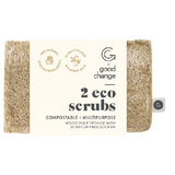 Introducing the new addition to our Good Change range - ECO SCRUBS 2-PACK made from sustainable loofah plants.