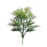 A fake Parlour Palm by Artificial Flora on a white background.