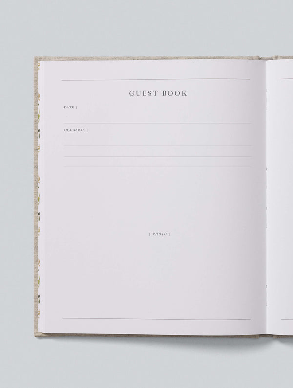 The Write To Me guest book captures memories of special occasions.