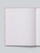 An open GUESTS. GUEST BOOK. GREY, perfect for special occasions and capturing memories by Write To Me.