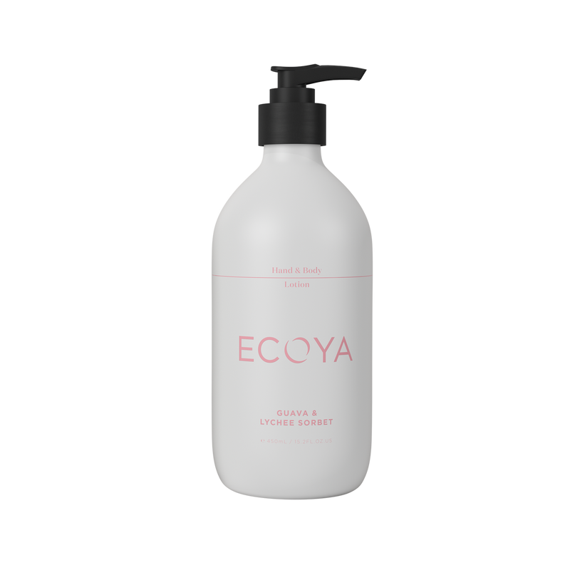 Ecoya offers a 500ml fragranced hand & body lotion perfect for Scandinavian-inspired gifts.