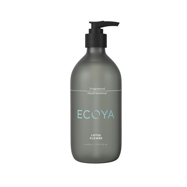Ecoya Fragranced Hand Sanitiser in 500ml size, perfect for home fragrance.