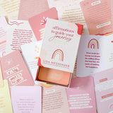 Affirmations to Guide Your Journey Box Card Set by Collective Hub, emphasized in lifestyle books.
