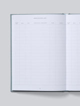 An IVF planner for your fertility treatment journey, the IVF JOURNAL by Write to Me in Grey.