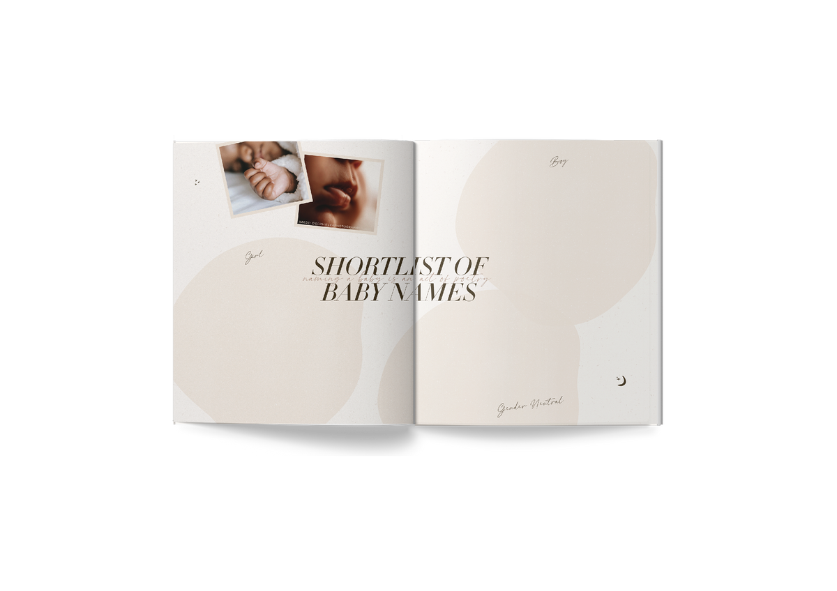 A Becoming MAMA - A Pregnancy Journal by AXEL & ASH documenting a transformative maternal instinct.