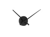 Aesthetic Scandinavian design: Karlsson Little Big Time Mini Wall Clock in black on white.