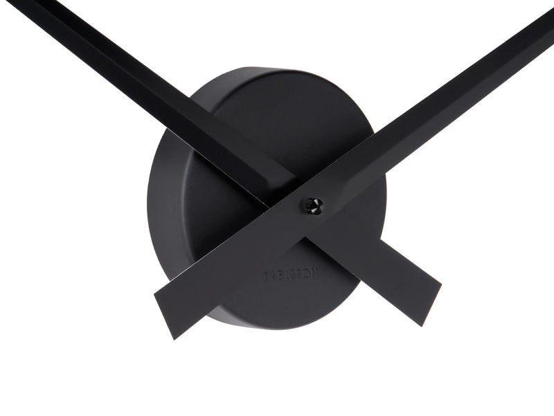Aesthetic Karlsson wall clock with a striking cross design.