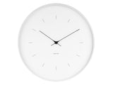 A minimalist Karlsson Butterfly Hands Wall Clock available in various sizes and colors against a white background.