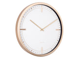 A Karlsson minimal design Wall Clock - Various Colours on a white background.
