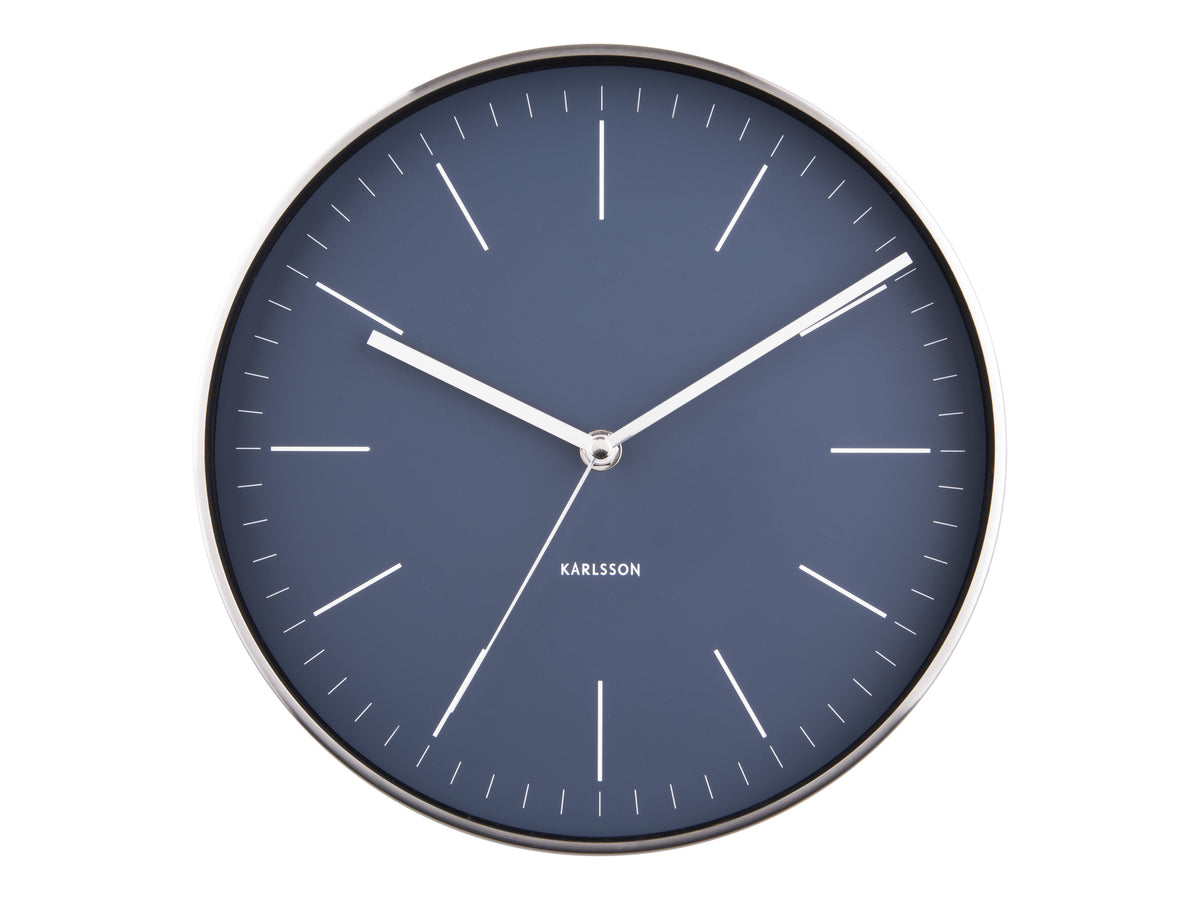 Karlsson Minimal Wall Clock, alternate colourway, angled view