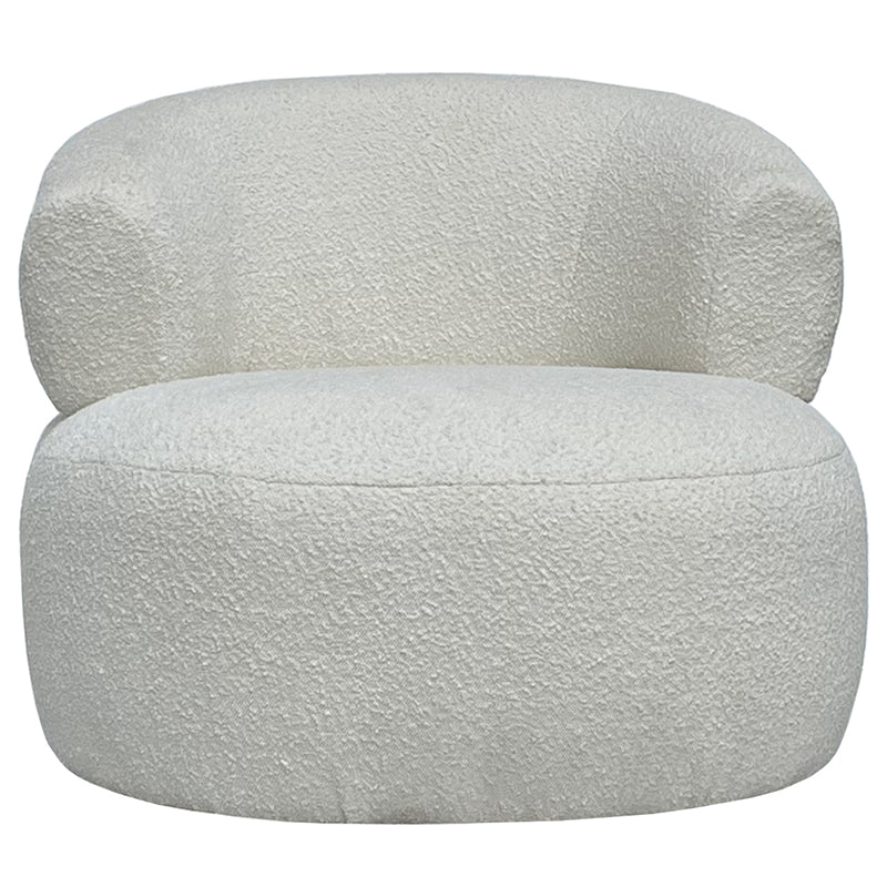 A Barberra Boucle Armchair by Flux Home, available for special order.