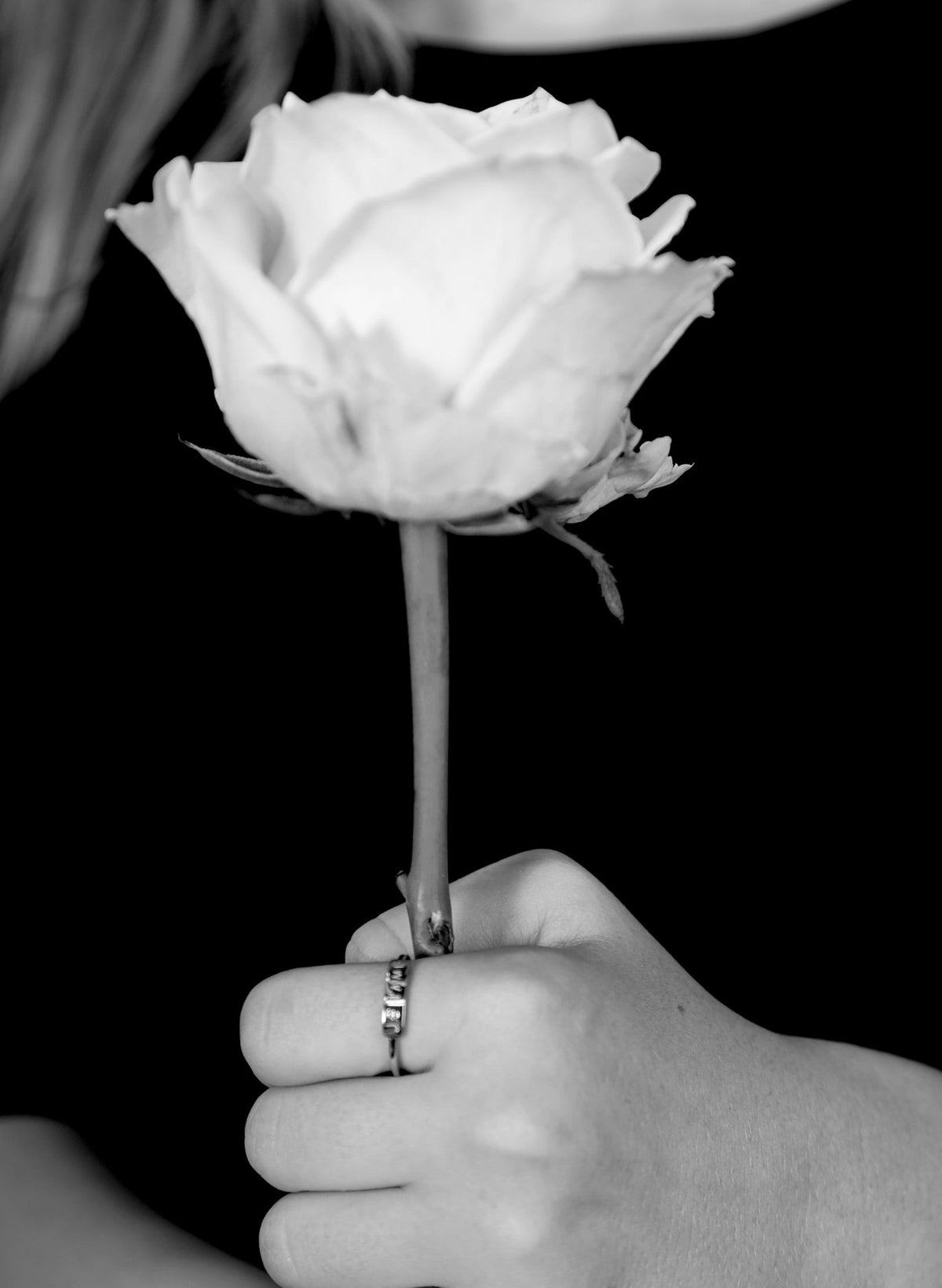 Love You Ring, Sterling Silver or 14K Gold Plated