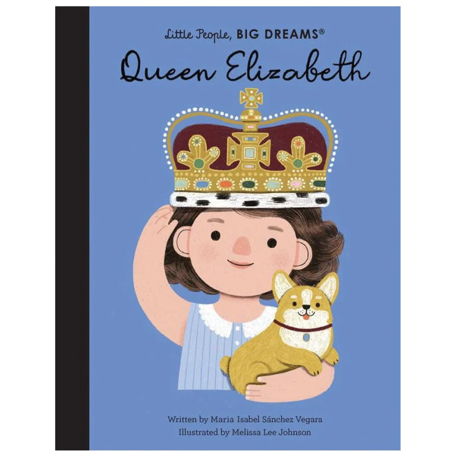Little People, BIG DREAMS Queen Elizabeth picture book cover