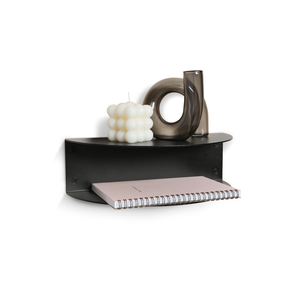FOLD Bedside Table Mini ∙ Black / White