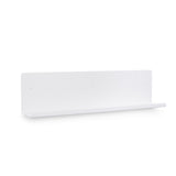A FOLD Display Ledge 600mm ∙ White, made by Made of Tomorrow, providing display space on a white surface.