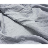 A close up image of a Bamboo Blend Swaddle - Mist made from cotton blends and Oeko-tex® Certified Cotton by Bengali Collections.