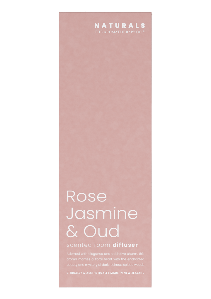 The Aromatherapy Co Naturals Diffuser - Rose Jasmine & Oud fragrance diffuser.