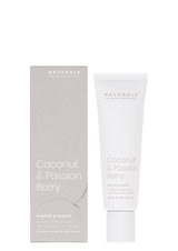 The Aromatherapy Co Naturals Hand Cream - Coconut & Passion Berry with natural ingredients.