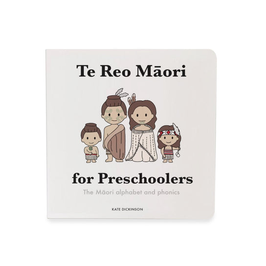 TE REO MĀORI FOR PRESCHOOLERS, by As We Are Illustration, for Kiwi preschoolers.