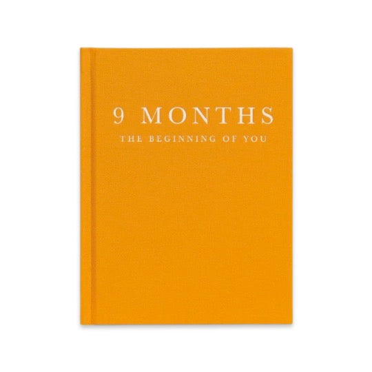 9 months of bump photos and pregnancy journaling with "9 Months - The Beginning Of You" by Write To Me, for the beginning of you.