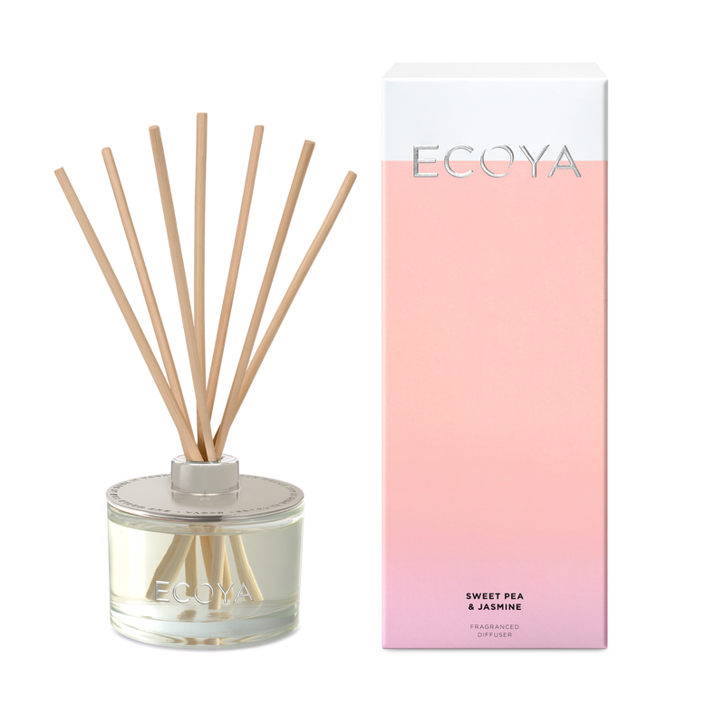 Ecoya fragranced diffuser with elegant design and aromatic home fragrance.