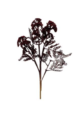A Wild Flower with Fern Spray Burgundy from Artificial Flora, perfect for your Floral Styling Pinterest board.