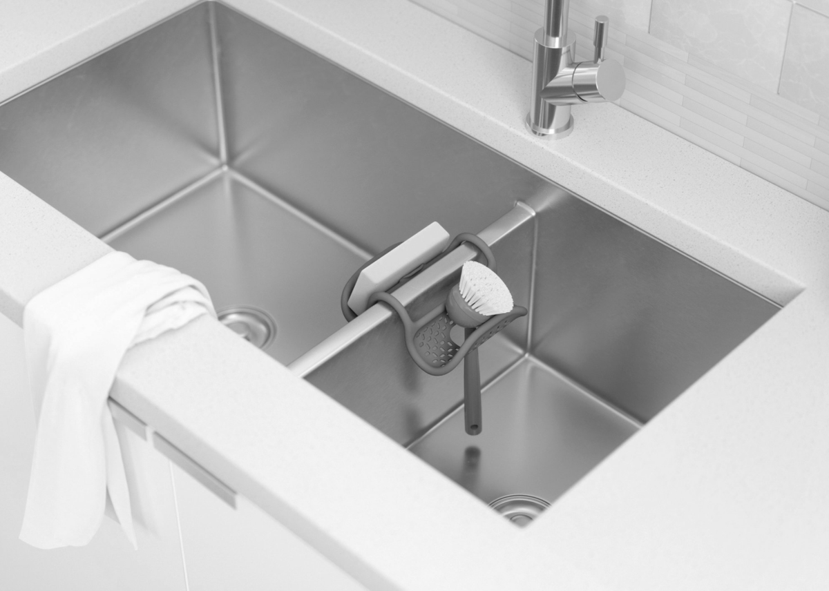 Umbra Sling sink organizer flexible wire frame