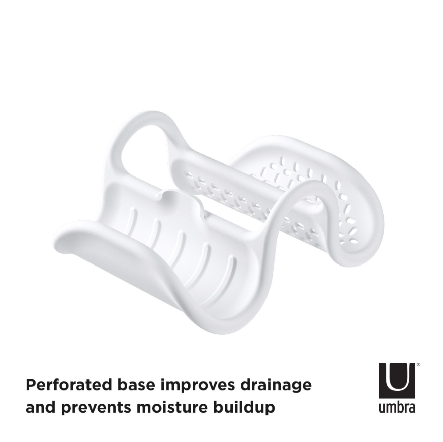 Umbra Sling sink organizer side profile