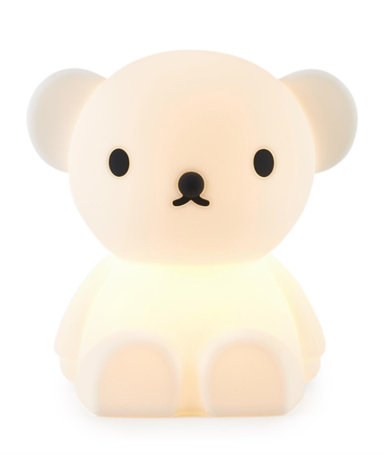 A Boris First Light Lamp nightlight with an LED module sitting on a white surface. (Mr Maria)