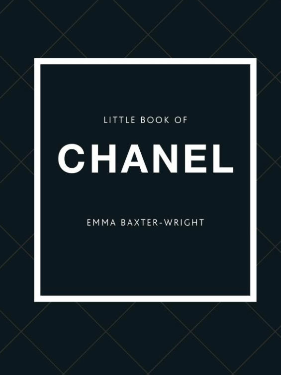 Flat front cover of the Little Book of Chanel with the author's name