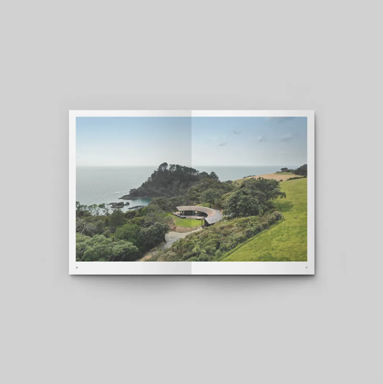 Cape to Bluff spread showing New Zealand architecture and interior design detail
