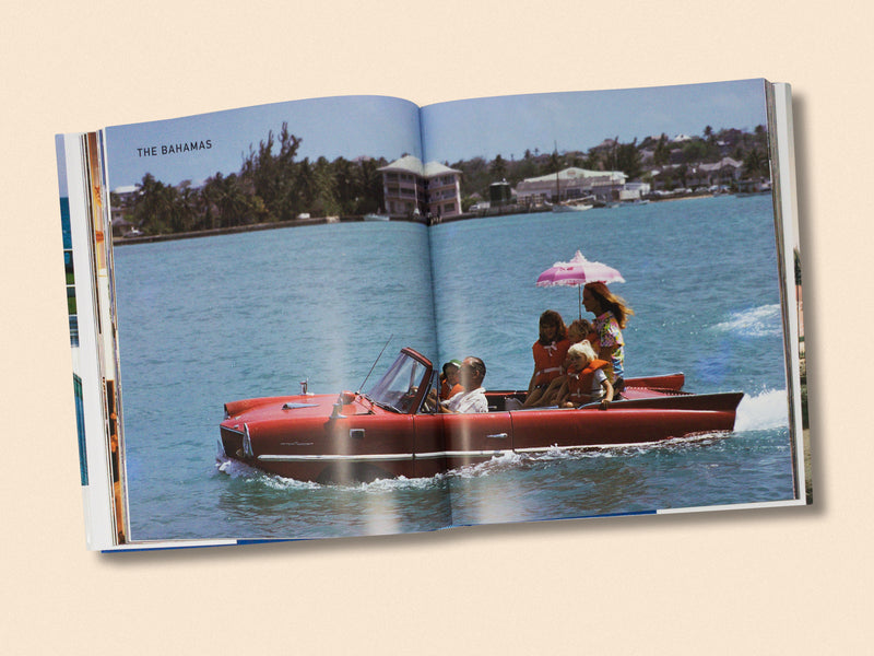 Slim Aarons Once Upon a Time page spread showing a coastal scene