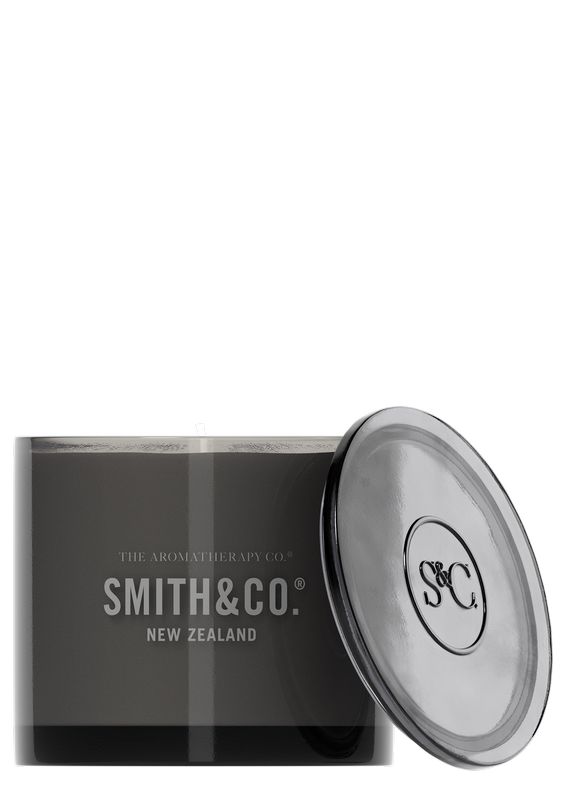 The Aromatherapy Co Smith & Co Candle Tabac & Cedarwood.